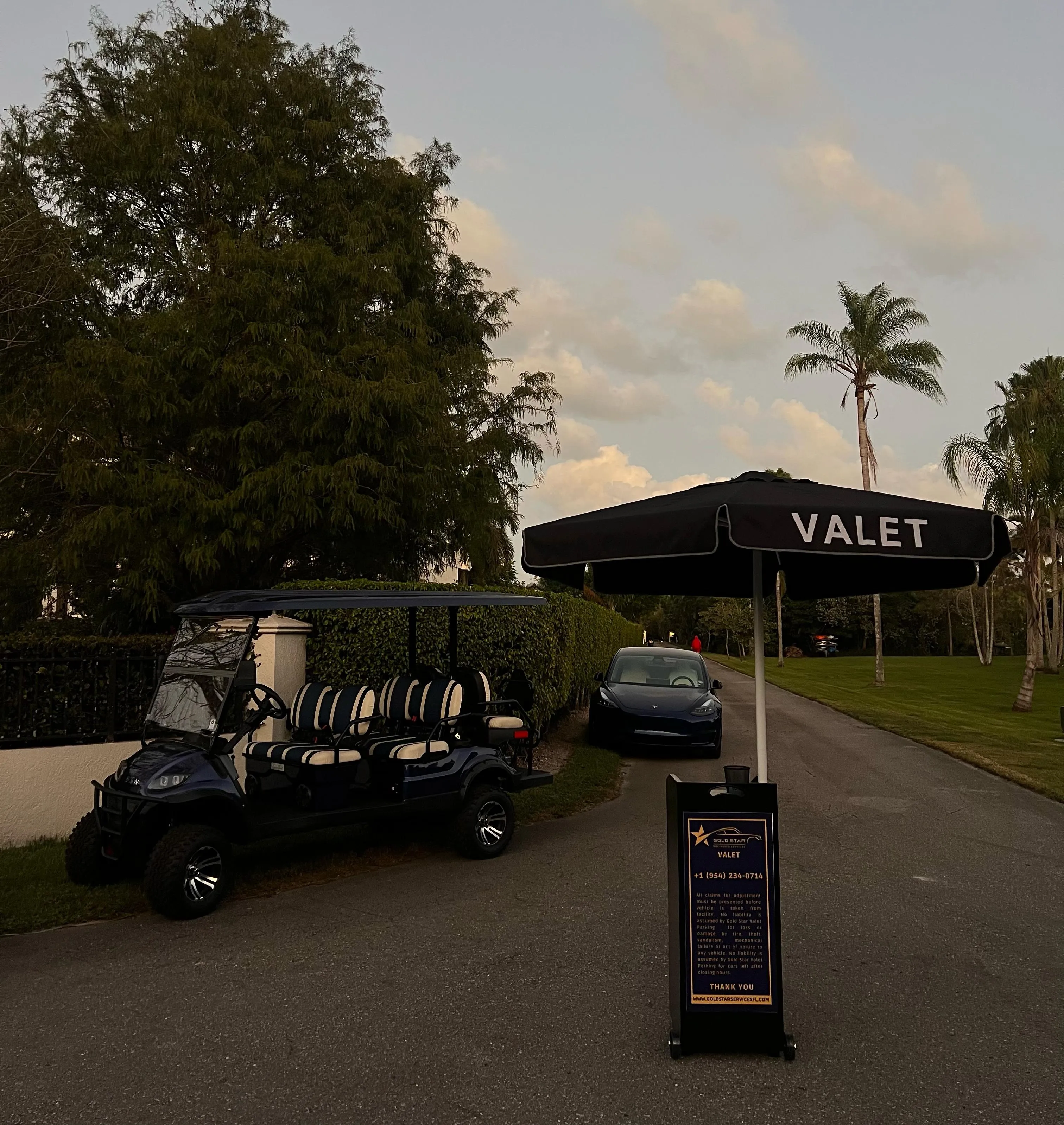 Valet parking